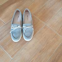 Mocassino azzurro nuovissimo