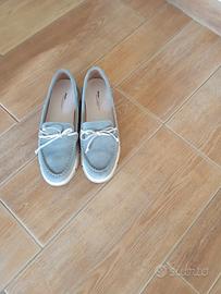Mocassino azzurro nuovissimo