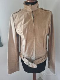 Giacca In Vera Pelle Scamosciata Donna 44