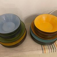 PIATTI  DEAGOURMET NERO &COLORE