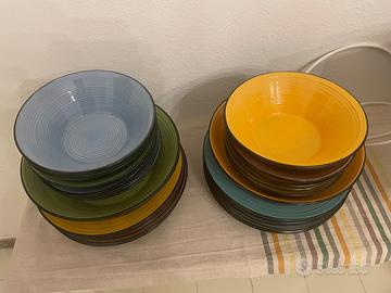 PIATTI  DEAGOURMET NERO &COLORE