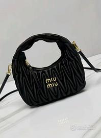 Borsa a tracolla sottobraccio MIU MIU da donna