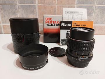 Obiettivo smc pentax M 100 f2.8