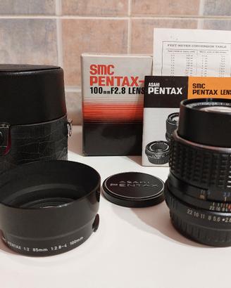 Obiettivo smc pentax M 100 f2.8