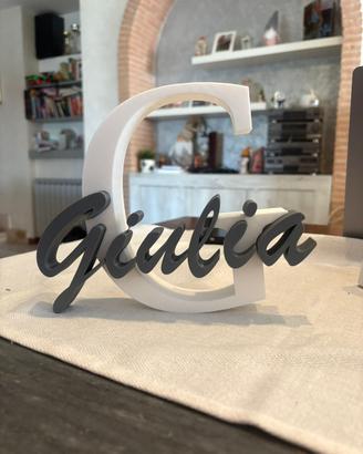 Scritta 3d