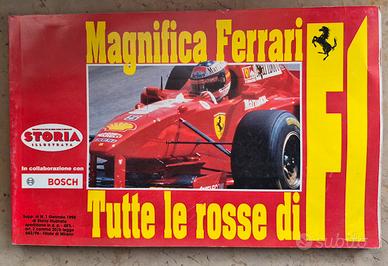 inserto MAGNIFICA FERRARI TUTTE LE ROSSE DI F1
