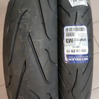 treno Metzeler M3 120/70 R17 160/60 R17