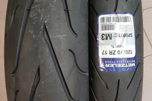 treno Metzeler M3 120/70 R17 160/60 R17