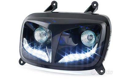 Faro STR8 Nero a Led per Yamaha BW’S - Booster