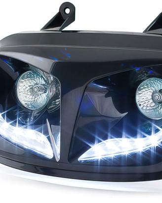 Faro STR8 Nero a Led per Yamaha BW’S - Booster
