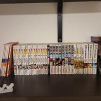 Manga fumetti dragon ball e one punch man