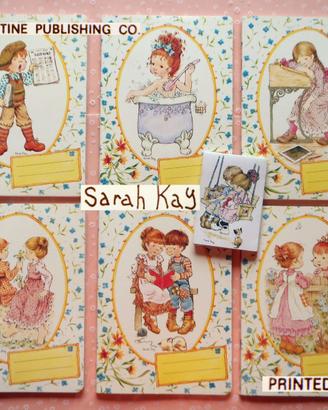 ❤ SARAH KAY VINTAGE anni ‘80 6 QUADERNI collezione