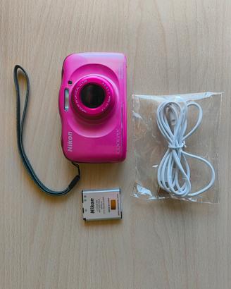 Nikon Coolpix S33 Rosa - Testata