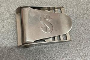 Fibbia in acciaio inox