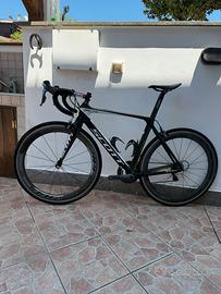 Bici da corsa in carbonio scott