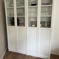 Librerie Billy 80x28x202 con Ante Oxberg Smontate