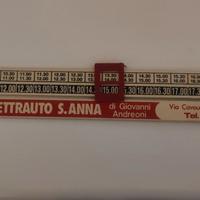Barra Oraria Disco orario vintage