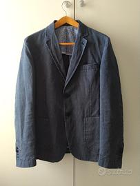 Giacca blazer uomo in cotone