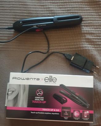 Piastra capelli rowenta elite CORDLESS