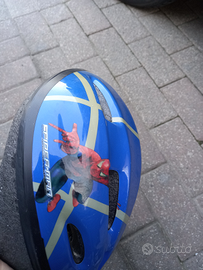 Caschetto uomo ragno TG s-m