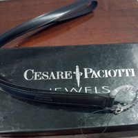 Porta cellulare in pelle e argentoCESARE PACIOTTI