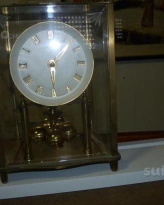 Orologio da tavolo in ottone anni 50 ca
