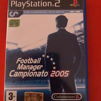 Football manager 2005 per PS2