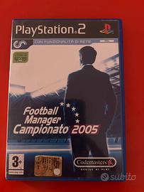 Football manager 2005 per PS2