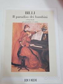 Libro musica per pianoforte a 4 mani