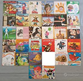Dischi sigle cartoni animati anni '70 e '80