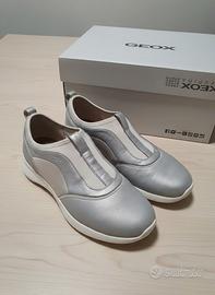 Scarpe Geox Nebula NUOVE mai indossate Argento 
