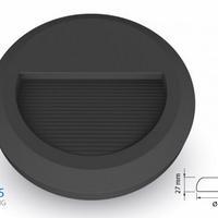 Plafoniera segnapasso led