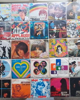 Dischi 45 giri Italia anni 60 - 70 - 80