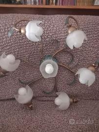 Lampadario da parete e soffitto