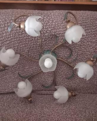 Lampadario da parete e soffitto