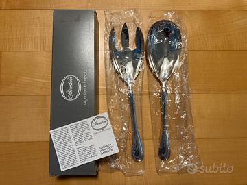 Posate insalatiera in argento Sheratonn