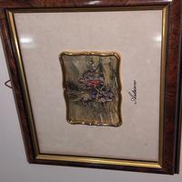 serie da 5creazioni artistiche su metalli preziosi