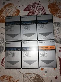 Card Suoni Korg M1 M3r Roland D50 Korg 01W / 03RW