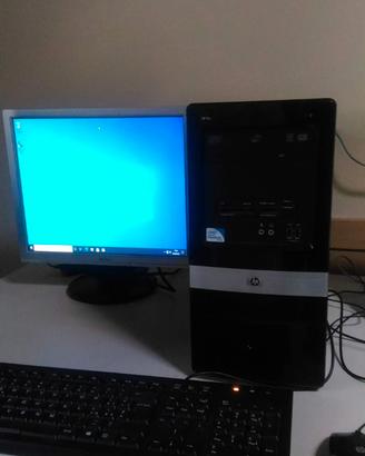 PC HP Prodesk 3015 MT + monitor e accessori