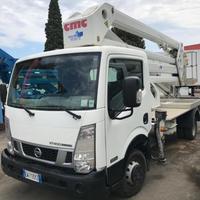 Piattaforma aerea cmc 26 metri fine 2014 su Nissan