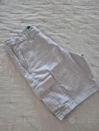 Bermuda Hollister Cargo tg S con tasca zip