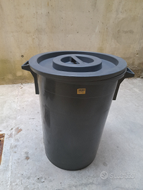 Pattumiera bidone Corallo 120 L
