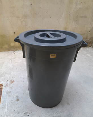 Pattumiera bidone Corallo 120 L