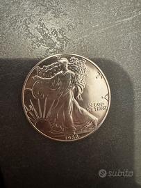 Moneta arg. FDC 1dollaro Aquila Usa 1988