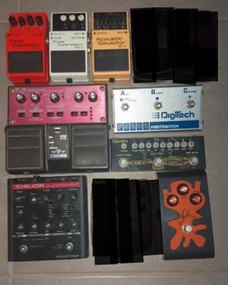 Effetti a pedale vari