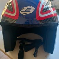casco sci briko ragazzo con maschera  da sole