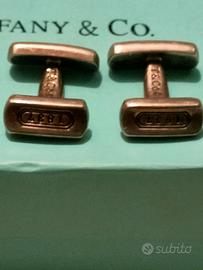 Tiffany & Co gemelli in argento 
