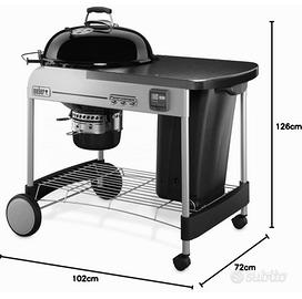 Barbecue WEBER PERFORMER PREMIUM GBS 57cm