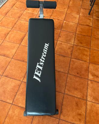 Panca addominali e pesi jetstream