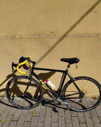 Bici da corsa Moser acciaio vintage pronta all'uso